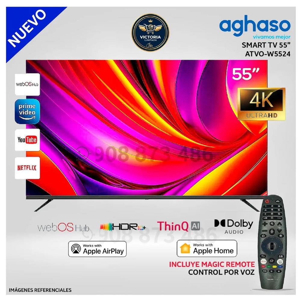 TV Aghaso 55  LED UHD 4K WebOS