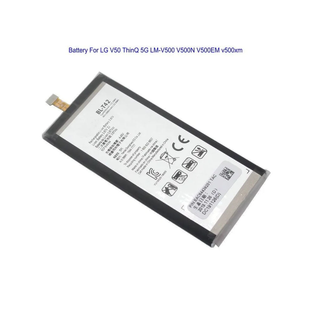 BATERIA  LG V50 THINK  BL-T42   TORIGINAL-SM  NUEVO.