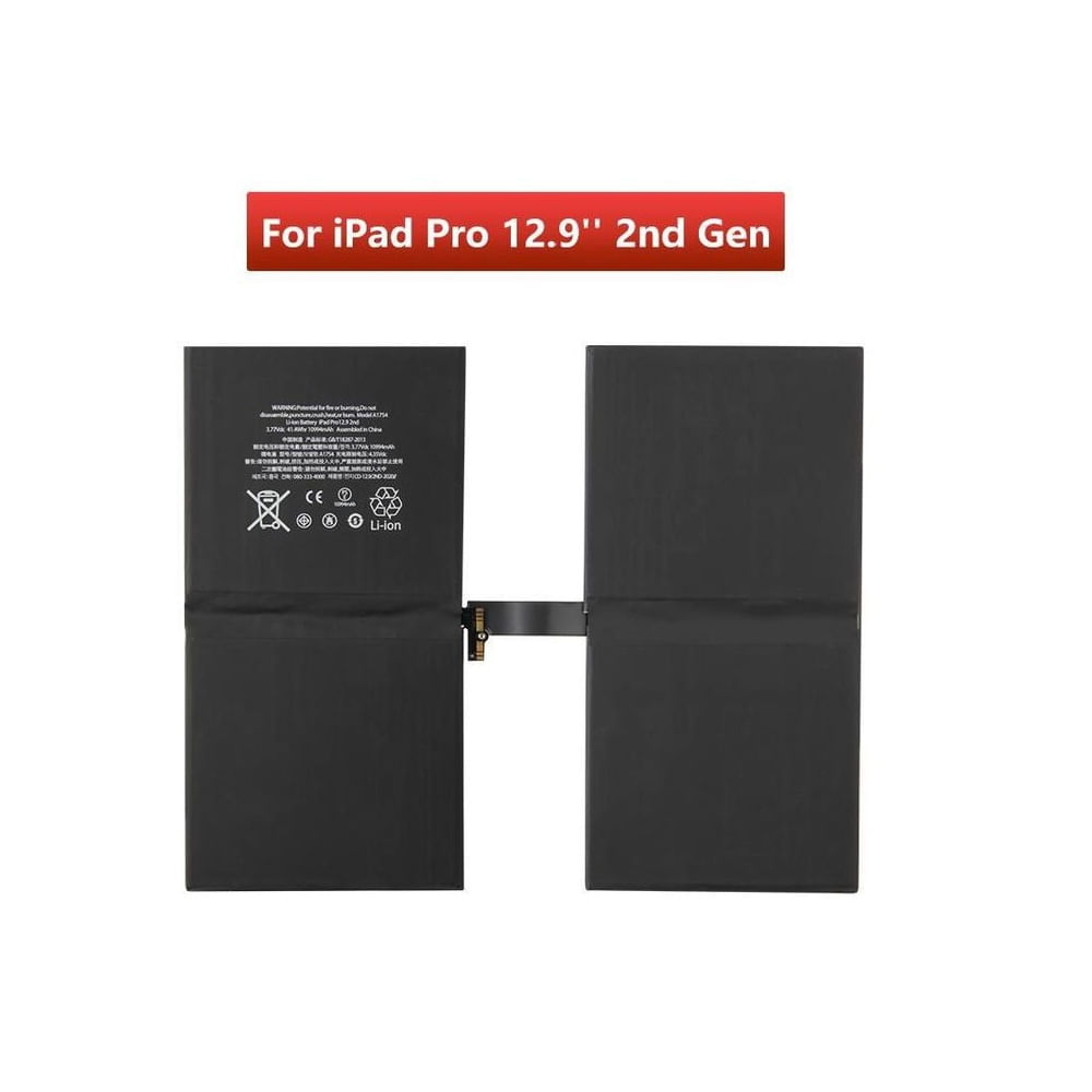 BATERIA  IPAD  PRO 12.9  (2 GEN)  TORIGINAL-SM  NUEVO-NEGRO.