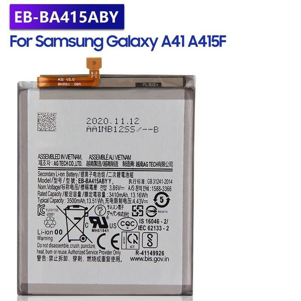 BATERIA SAMSUNG A41 TORIGINAL-SM NUEVO