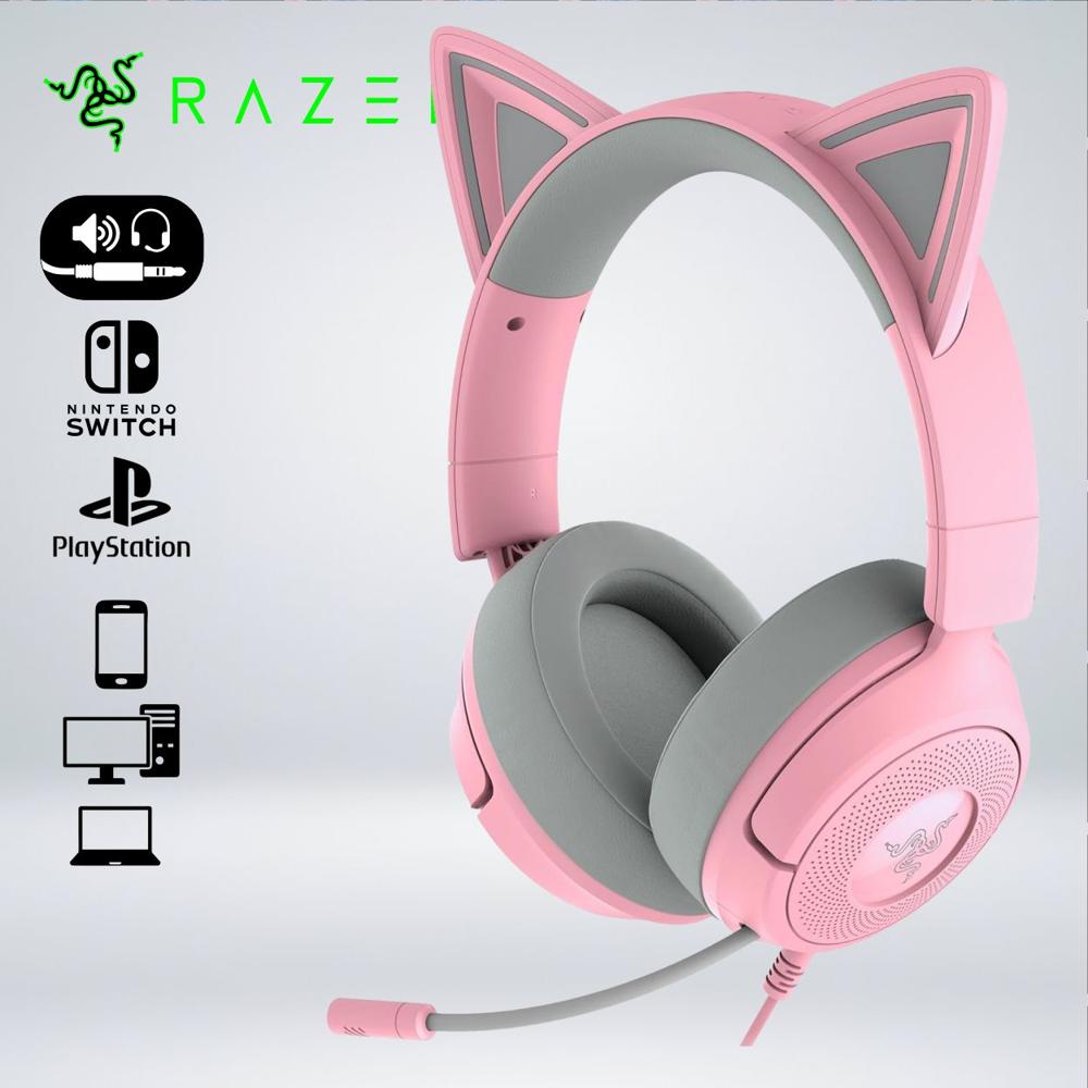 AUDIFONO GAMER KRAKEN KITTY V3 X HYPERCLEAR MICRO SONIDO 7.1 MULTI PLATAFORMA ROSADO AUDIFONO GAMER KRAKEN KITTY V3 X HYPERCLEAR MICRO SONIDO 7.1 MULTI PLATAFORMA ROSADO