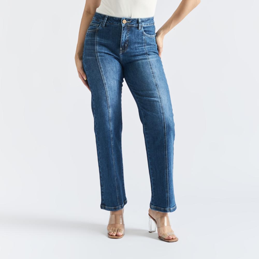 Jean Recto para Mujer Parada111 Sadiex Color Azul - 28 Jean Recto para Mujer Parada111 Sadiex Color Azul - 28