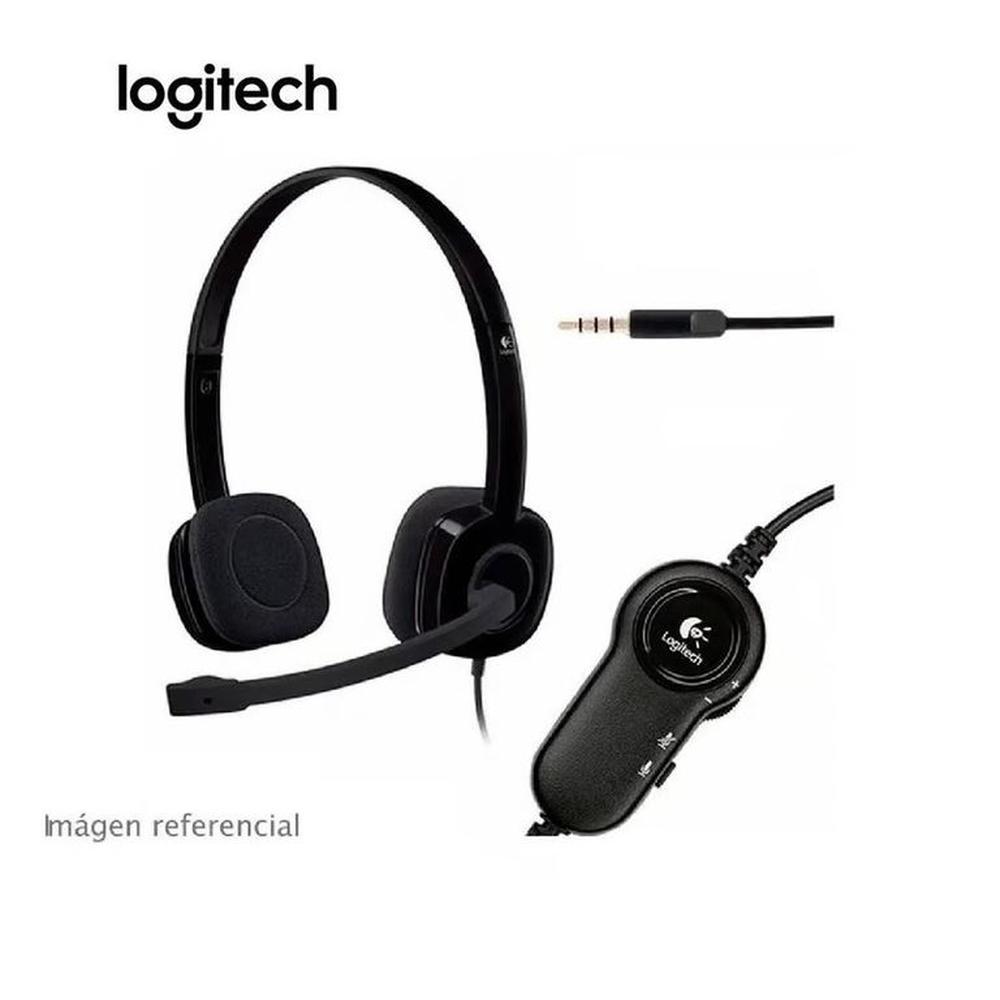 AUDIFONO CMICROF LOGITECH H151 STEREO BLACK 981-000587