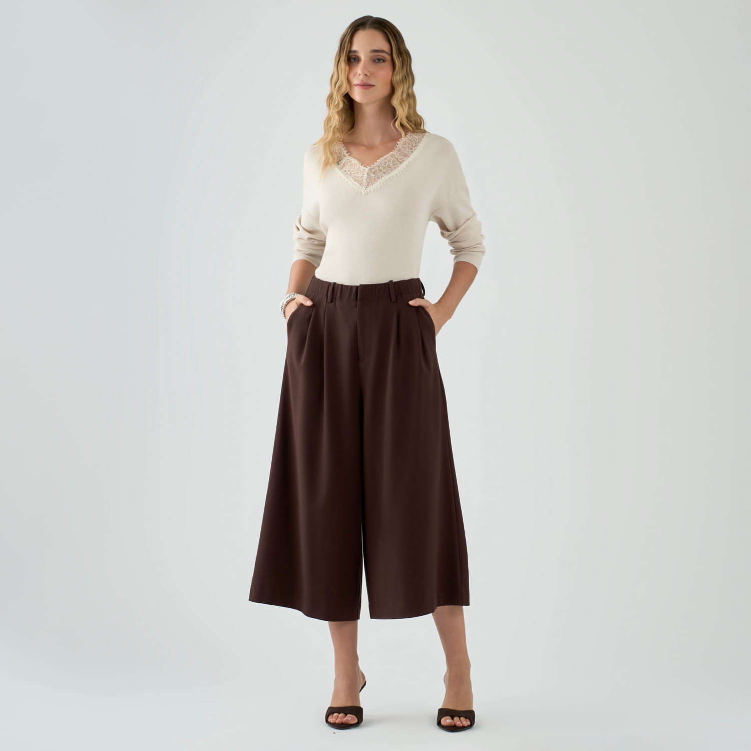 Pantalón Mujer Cullote Malabar