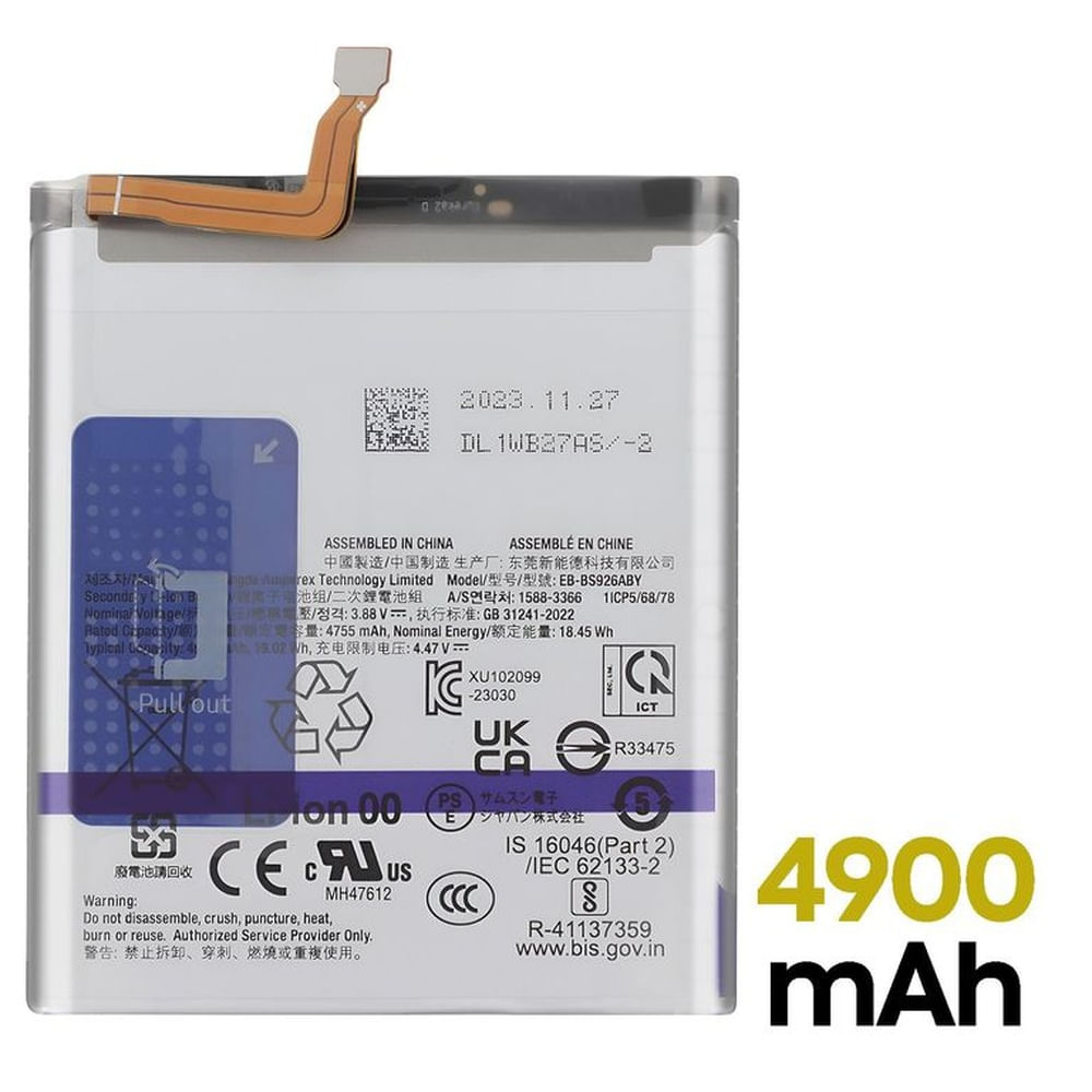 BATERIA GALAXY S24 PLUS TORIGINAL-SM NUEVO