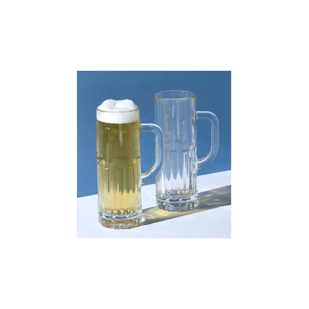 Pack x 2 Vasos chopp altos 600ml para Cerveza o Jugos