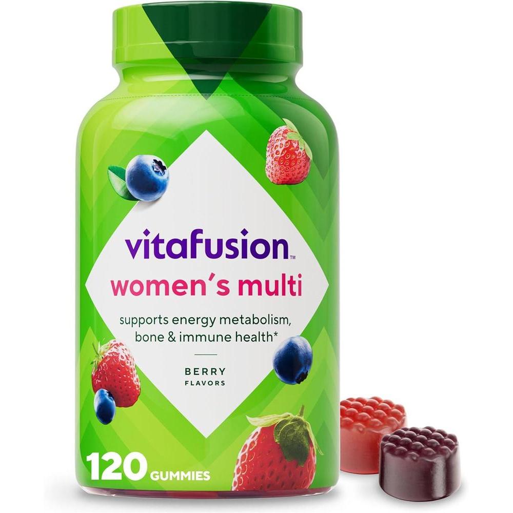 Vitafusion Gomitas Multivitaminas para Mujer - Sabor a Bayas