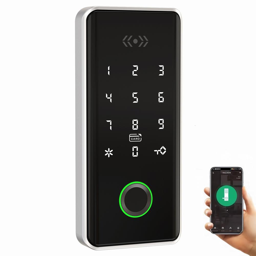 Cerradura Inteligente Smart Biométrica Bluetooth A3 Plata