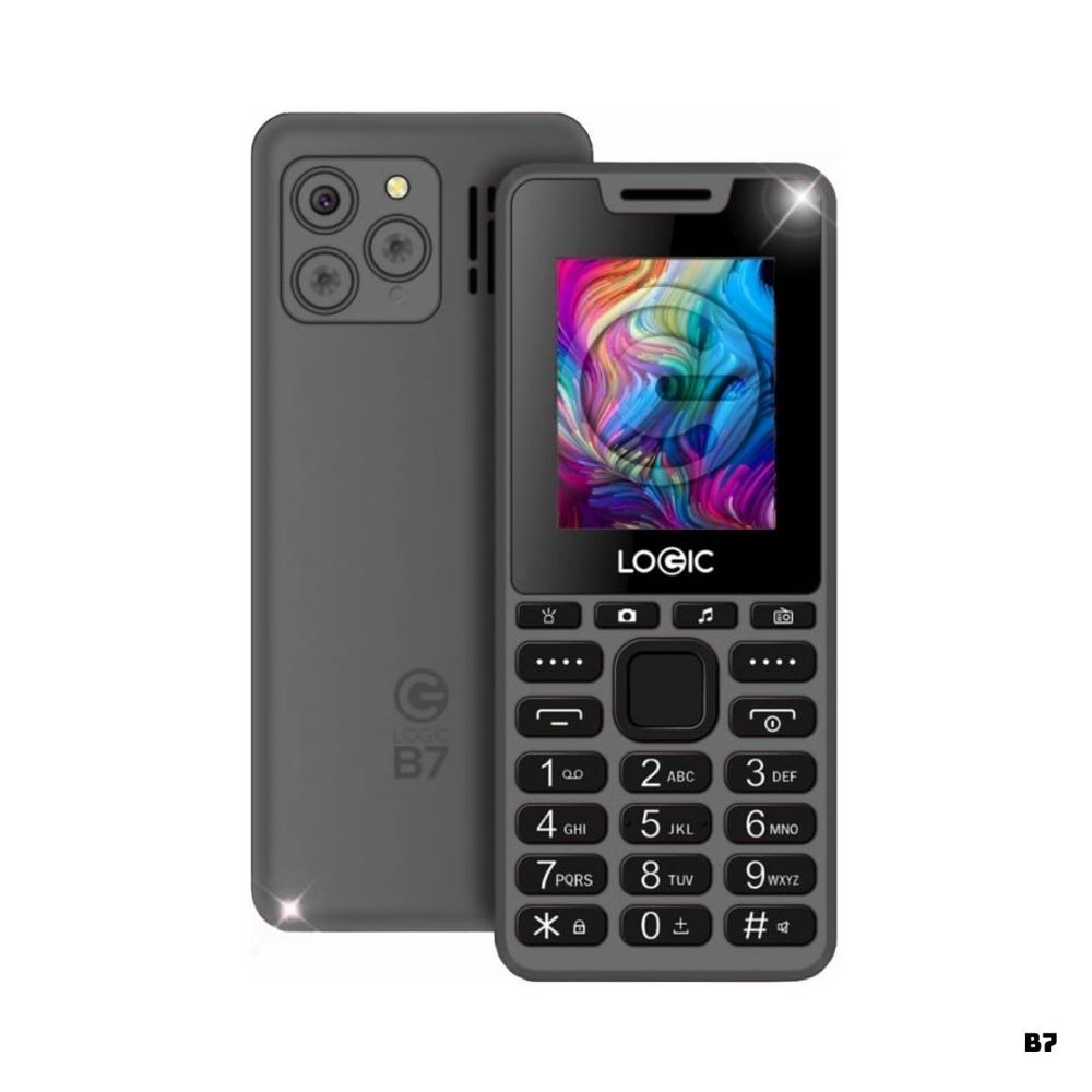 CELULAR BASICO LOGIC B7 2G DUAL SIM - NEGRO
