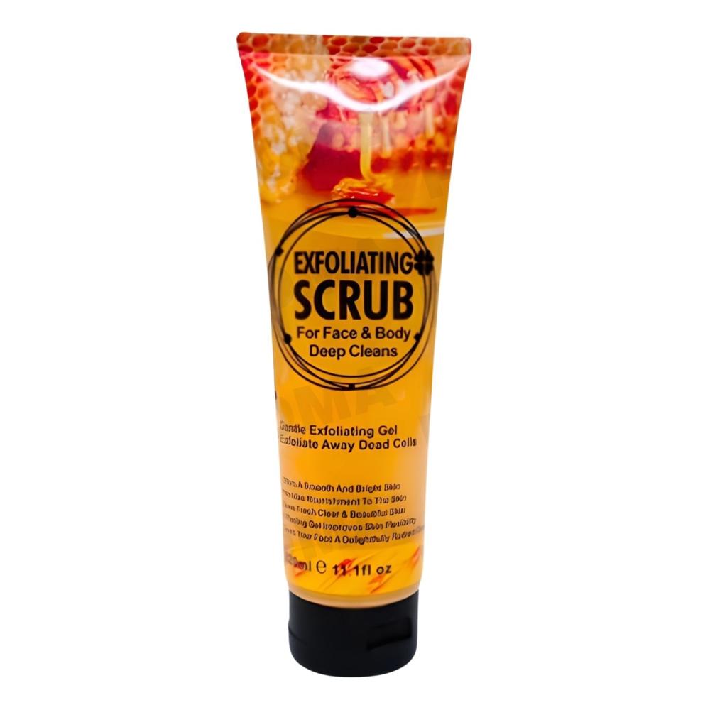 EXFOLIANTE FACIAL Y CORPORAL COLÁGENO 320ML WOKALI