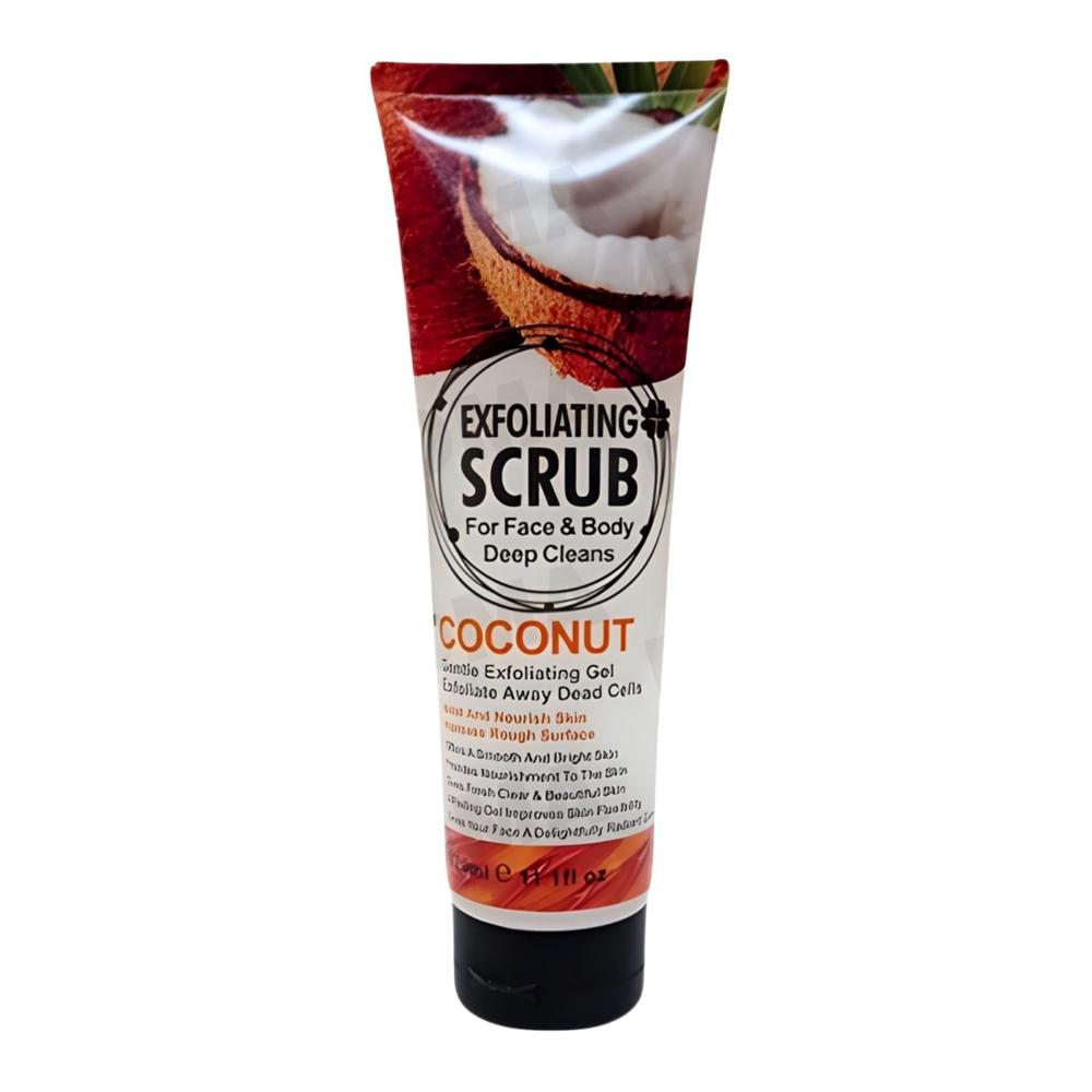 EXFOLIANTE FACIAL Y CORPORAL COCO 320ML WOKALI