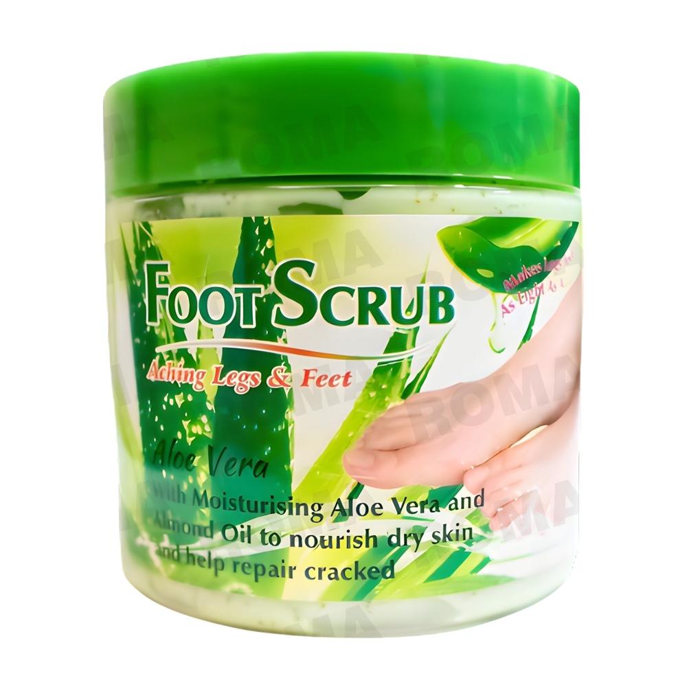 EXFOLIANTE PARA PIES ALOE VERA 500G WOKALI