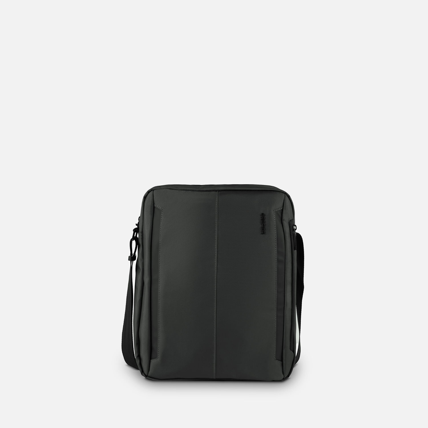 Morral Hombre Crepier Grimeldi 2.0 Grande Gris Verdoso