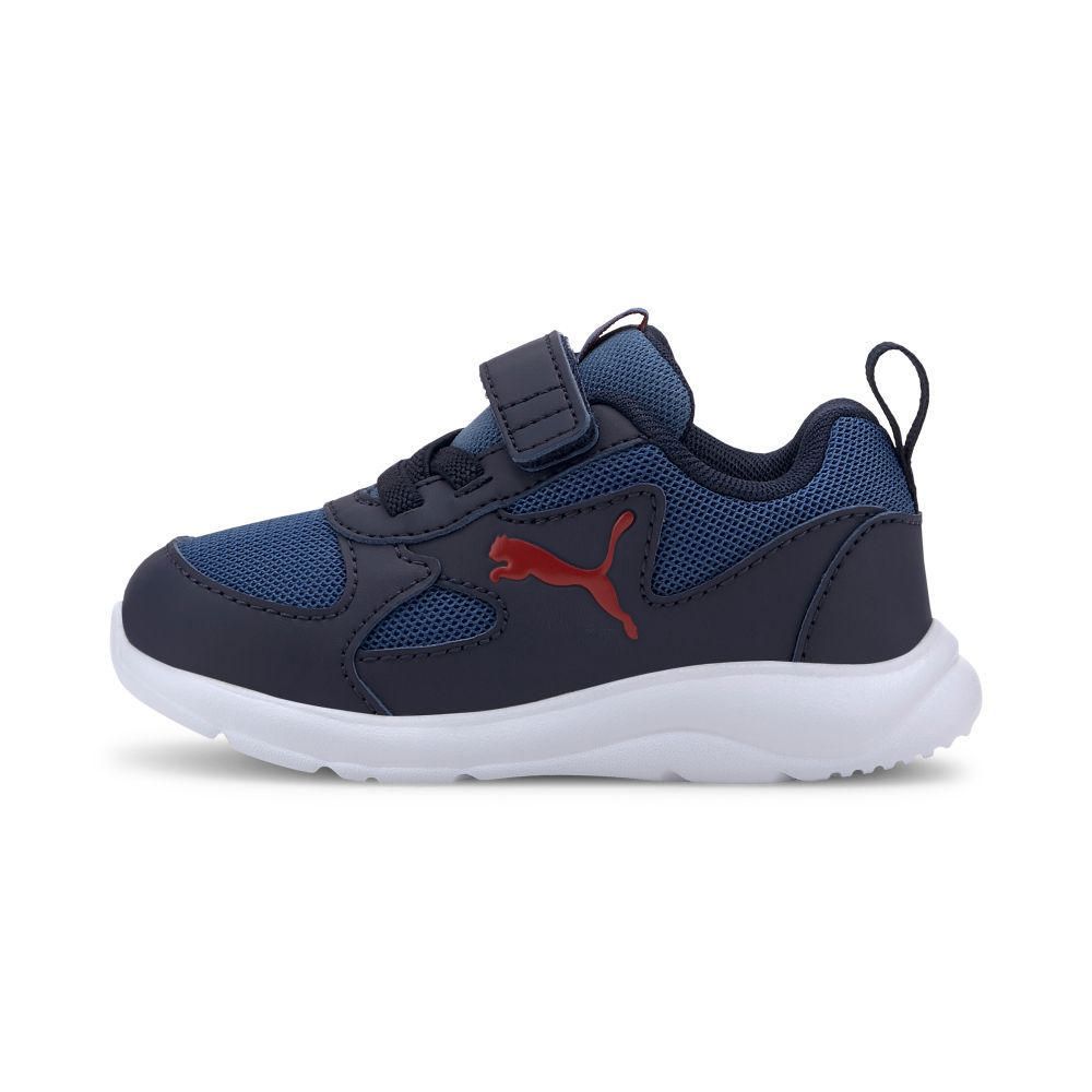 Zapatos puma niño clearance gris