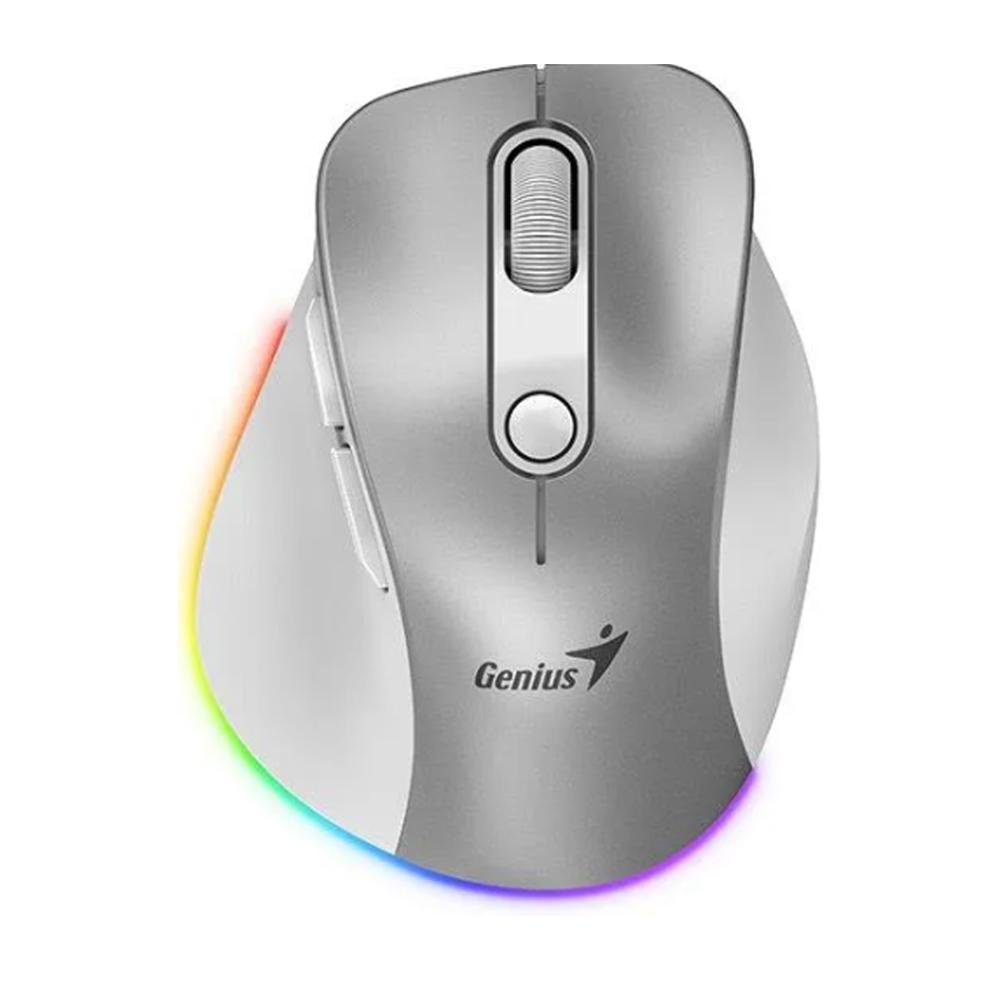MOUSE GENIUS ERGO 9000S PRO DUAL RECARGABLE WIRELESS BT 6-BOT COLOR ...