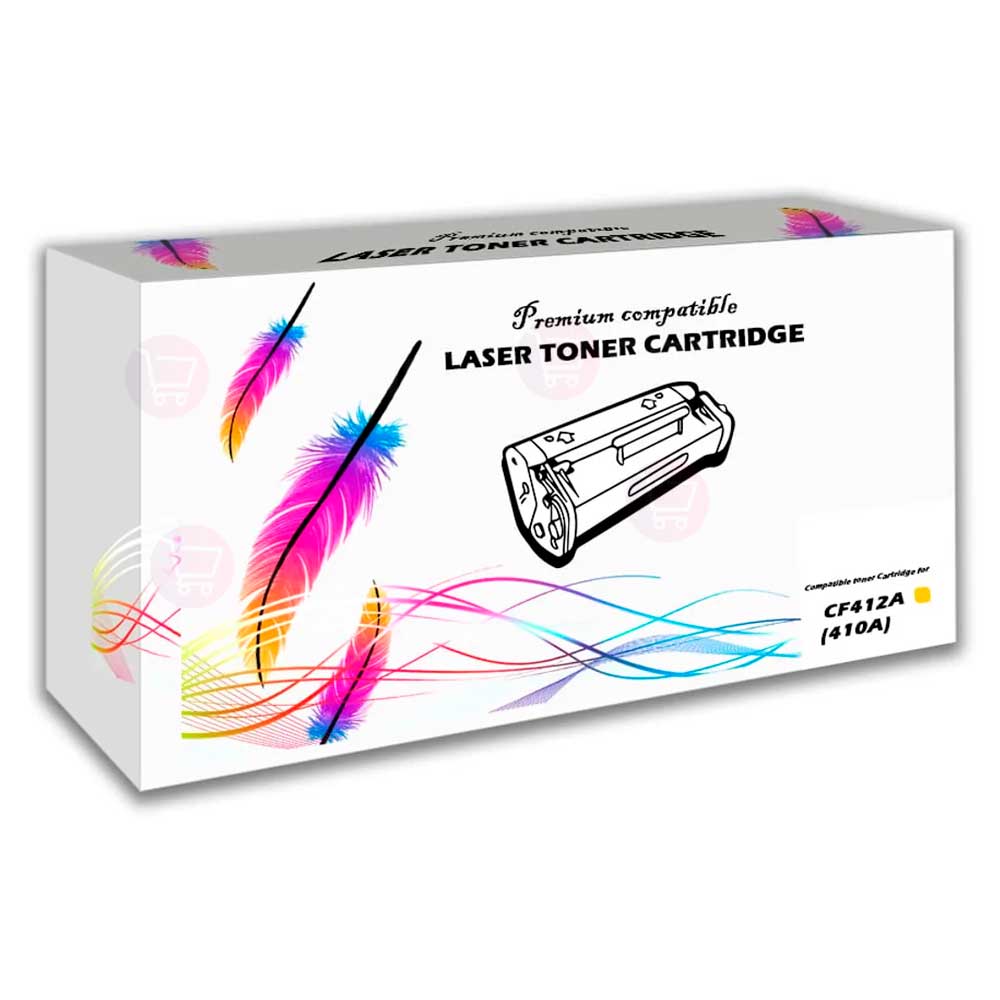 Toner HP 410A Yellow CF412A 2300 Pág. M452nw Compatible