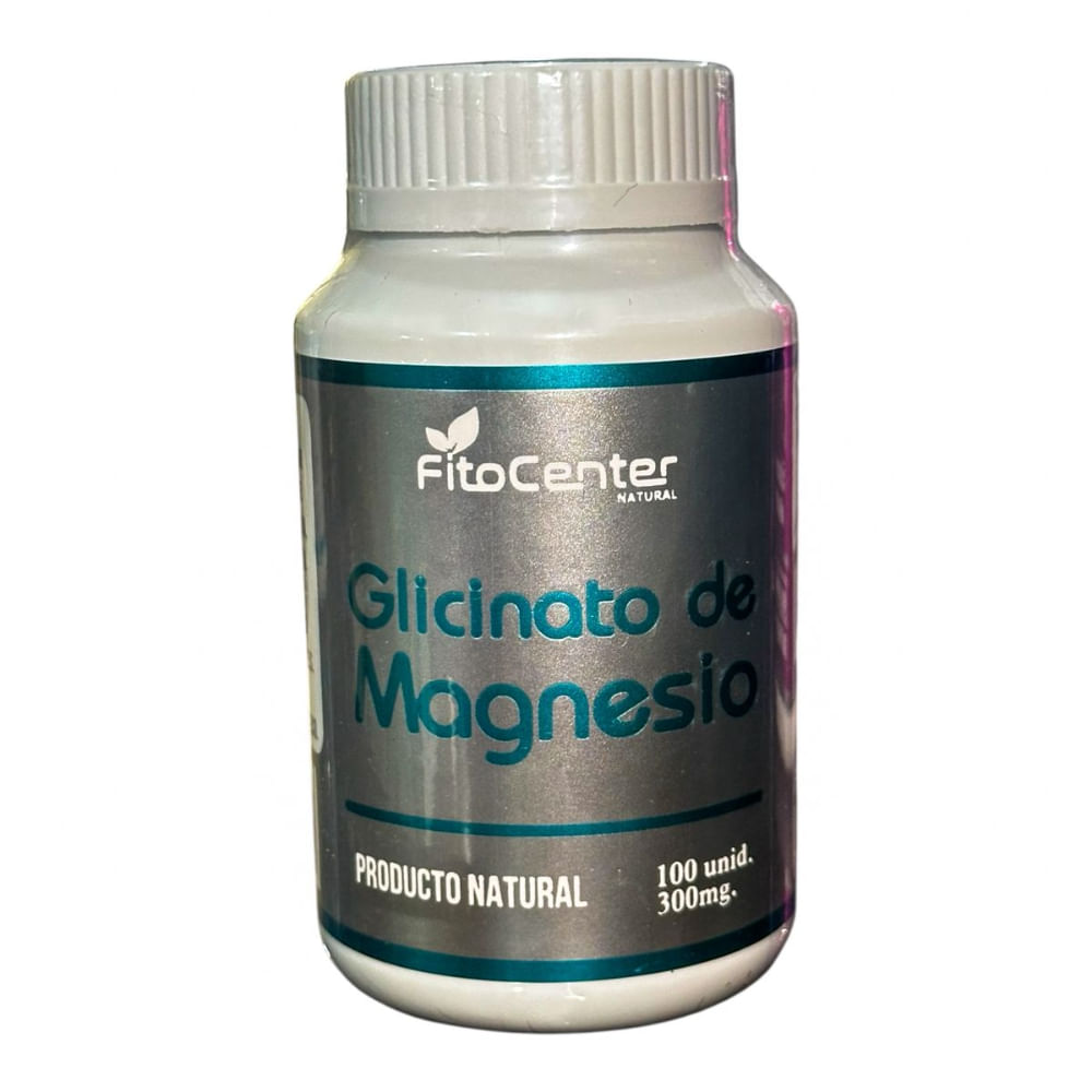 GLICINATO DE MAGNESIO CAPSULA 100 UND 300 MG