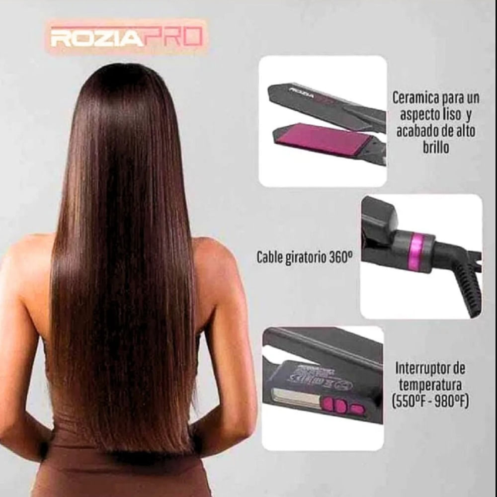 Plancha de Cabello Rozia HR859