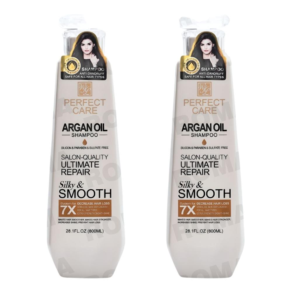 PACK 2 SHAMPOO ACEITE DE ARGÁN 800ML PERFECT CARE