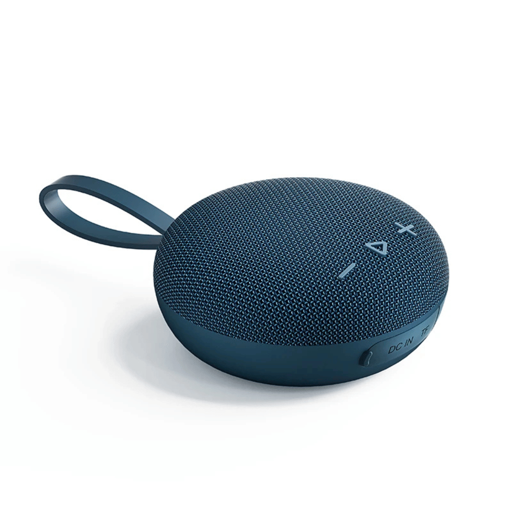 PARLANTE BLUETOOTH EBS-313 MINI BOOMBOX MAGNETICO IMPERMEABLE IPX6 FLOTANTE AZUL