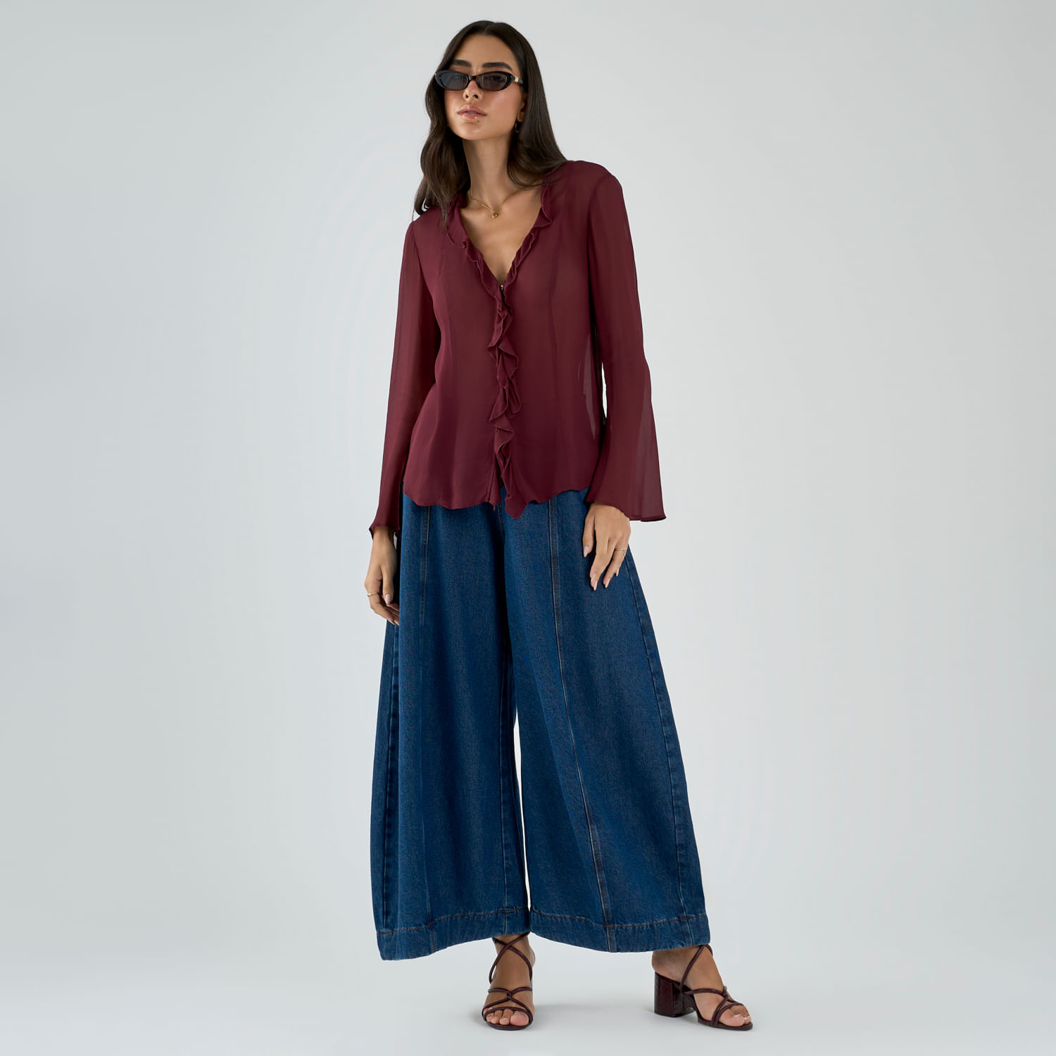 Jean Mujer Boho Malabar Slouchy