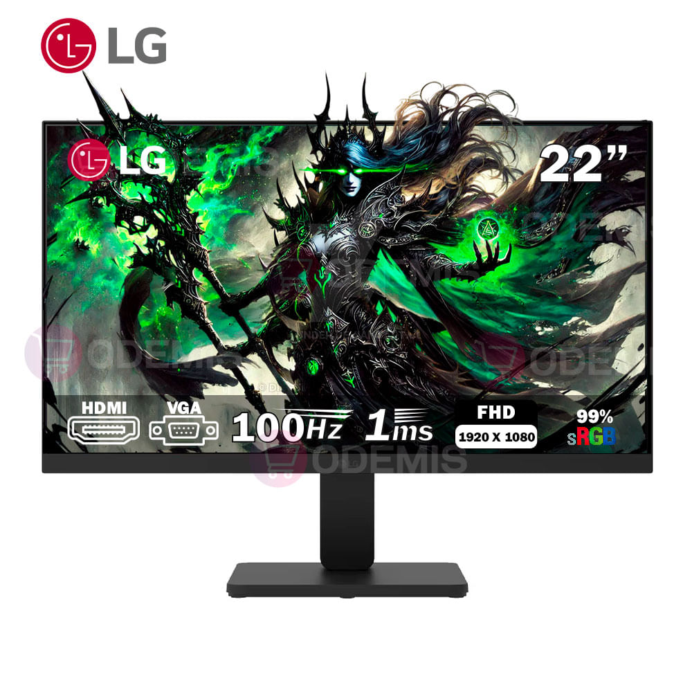 Monitor LG 22 22U401A-B VA Full HD 100HZ 1MS HDR10 AMD FreeSync