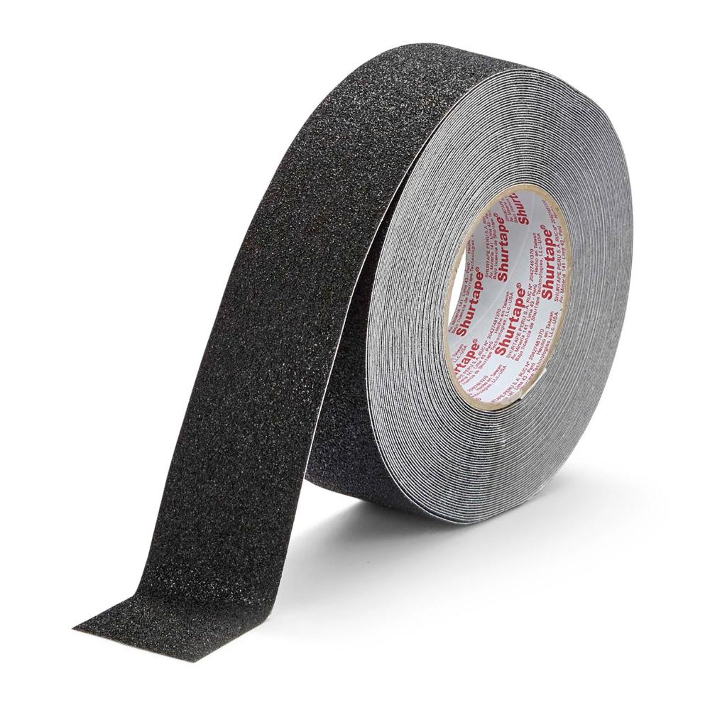 Cinta Antideslizante Negro Extra Resistente 48mm x 18m