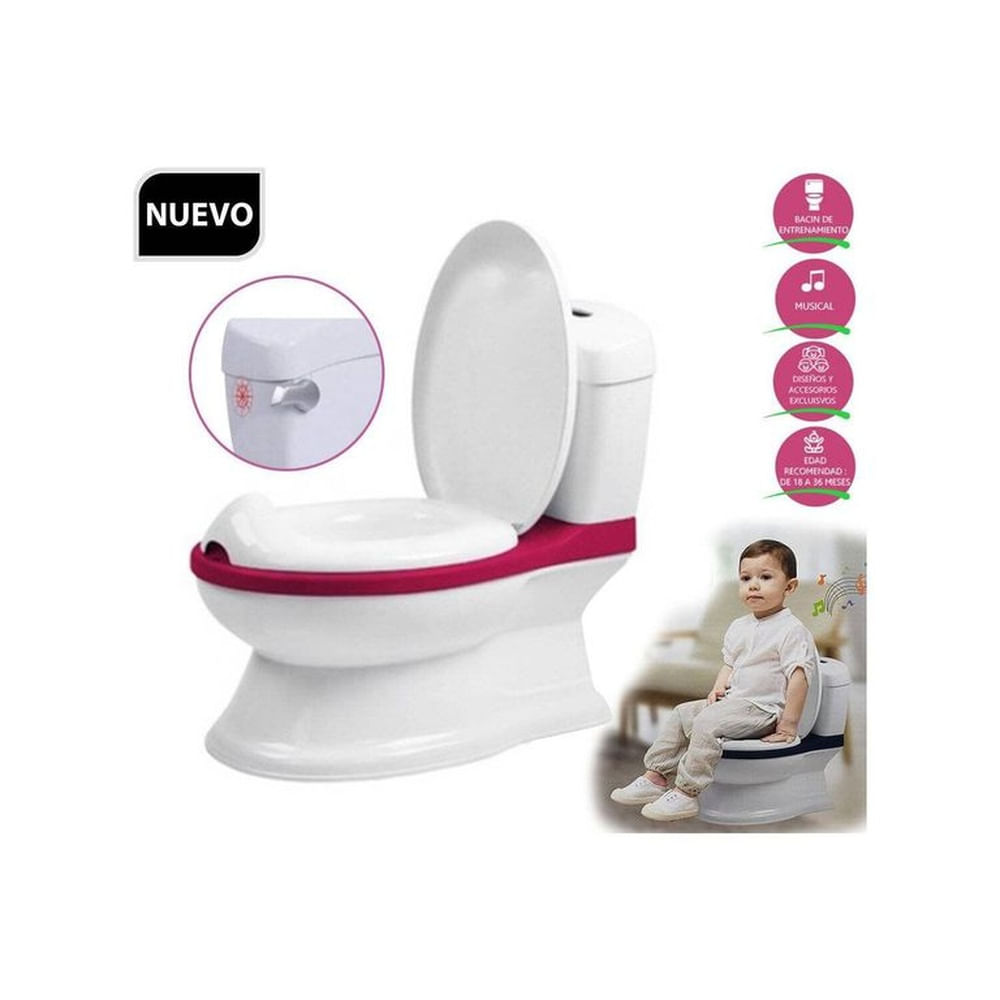 Bacín Entrenador Musical Bebes Niña