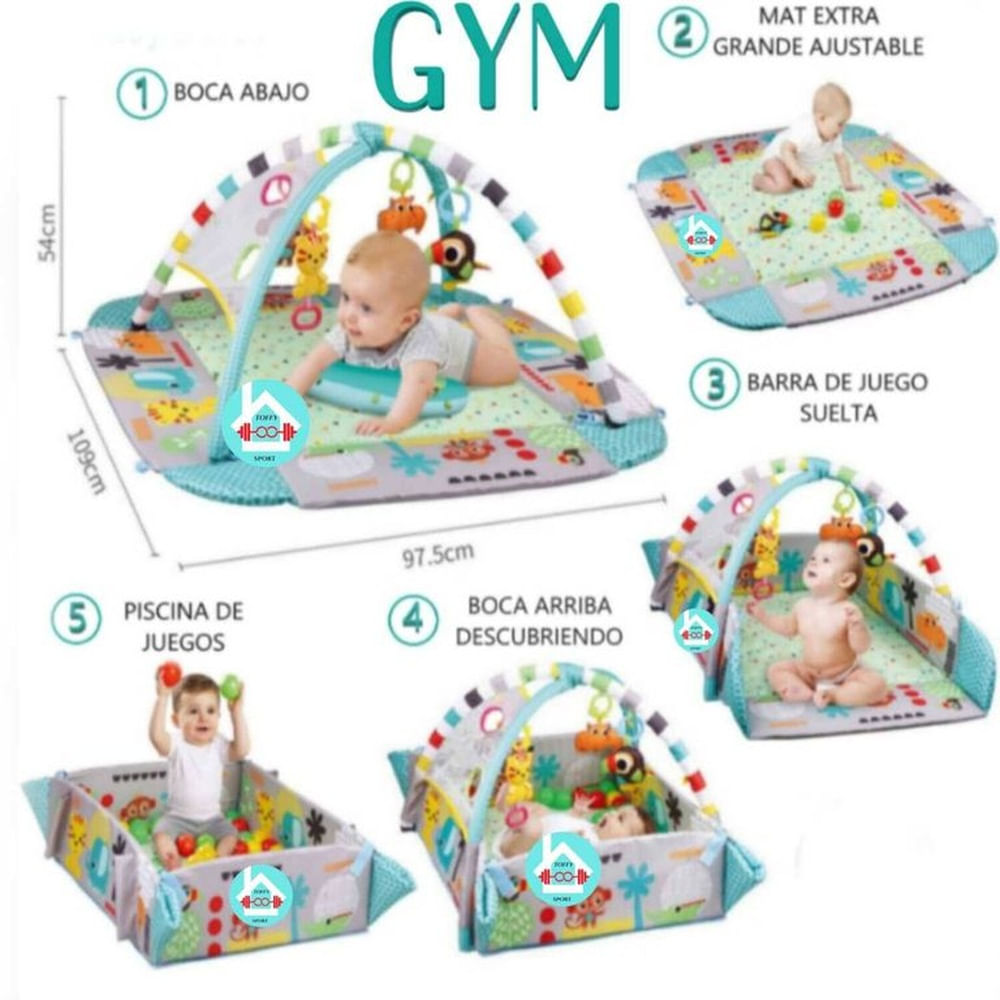 Gimnasio Musical 5 en 1 multifunción G Y M