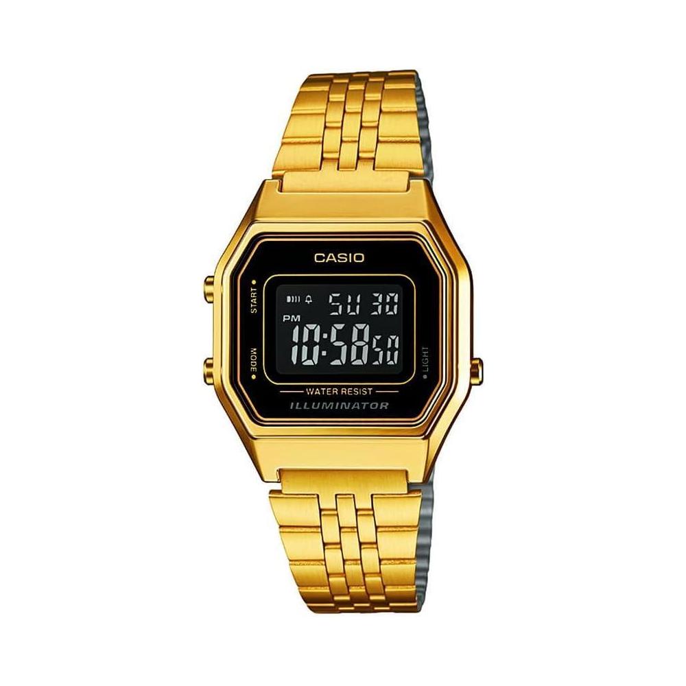 Reloj Casio LA680WGA-1B Gold Quartz