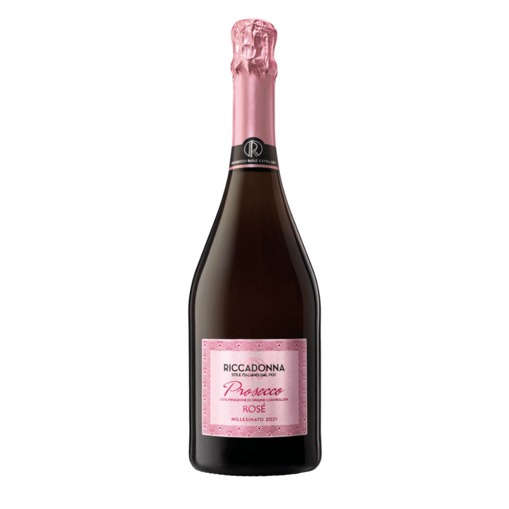 Espumante RICCADONNA Prosecco Rosé Botella 750ml