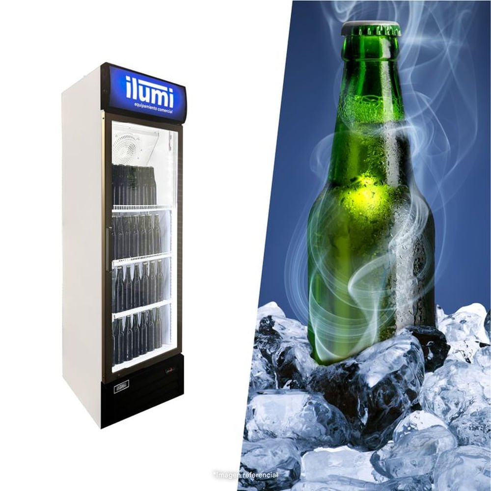 Visicooler Cervecero fan cooling 360 litros ilumi