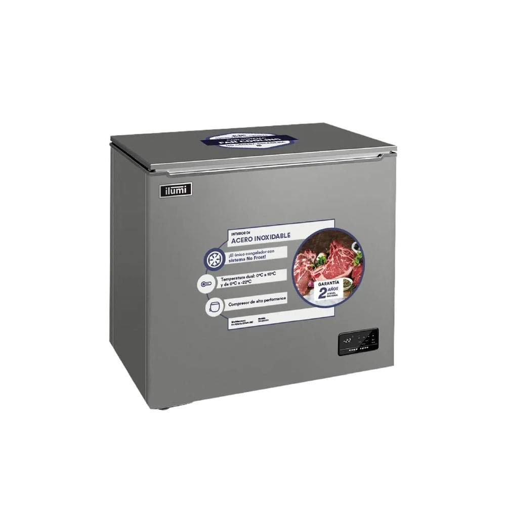 Congelador dual Fan cooling Ilumi 320 Litros