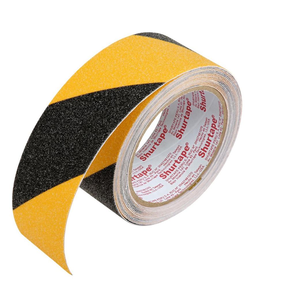 Cinta Antideslizante Amar-Negr 48mm x 4.6m Extra Resistente