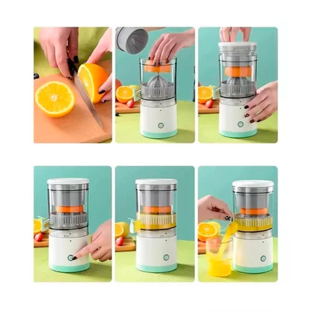 Exprimidor Eléctrico de Naranja Portátil Recargable