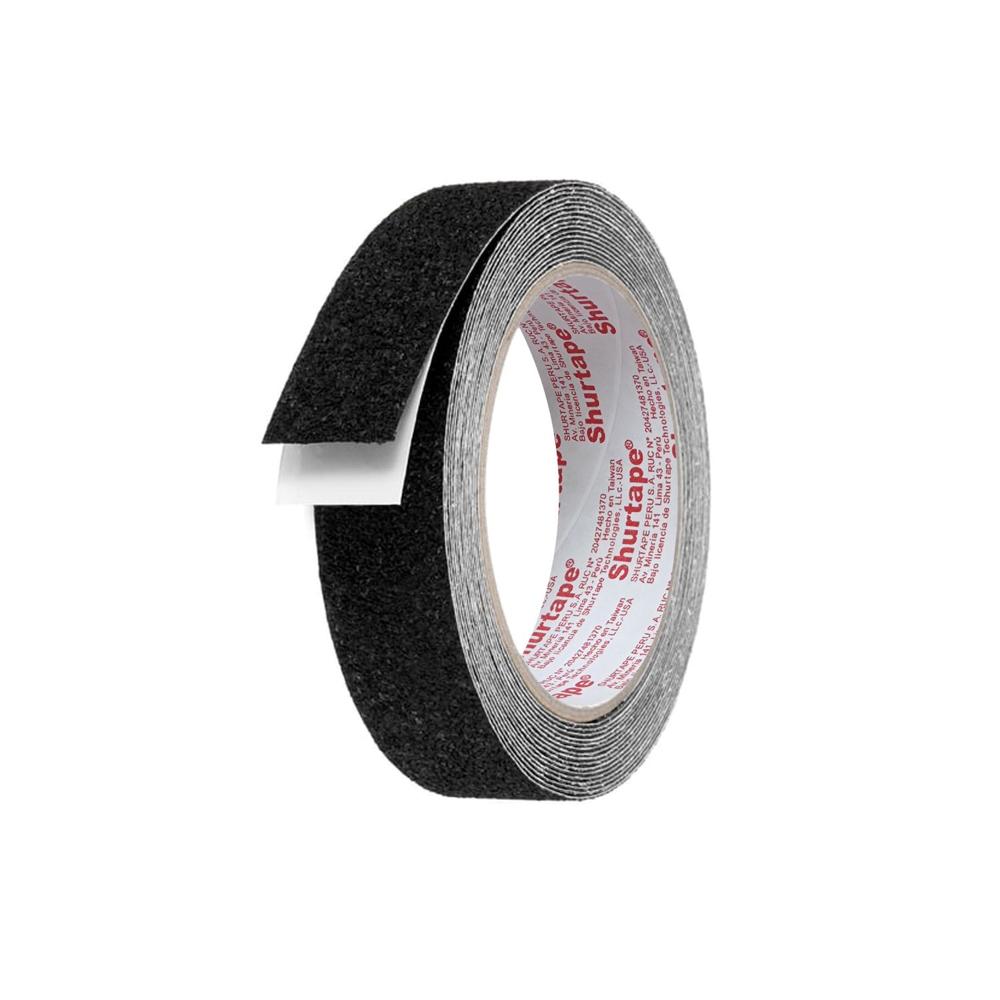 Cinta Antideslizante Negro 24mm x 4.6m Extra Resistente