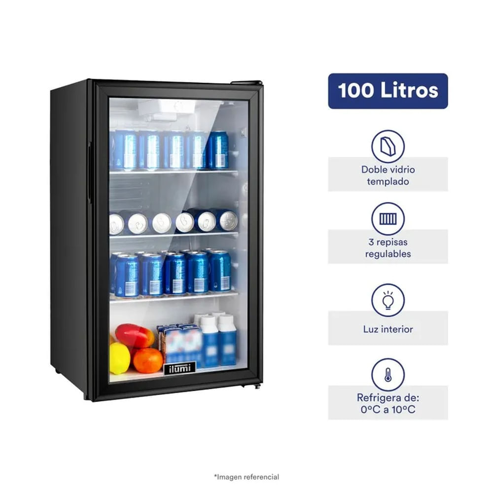 Visicooler estatico Ilumi de 100L