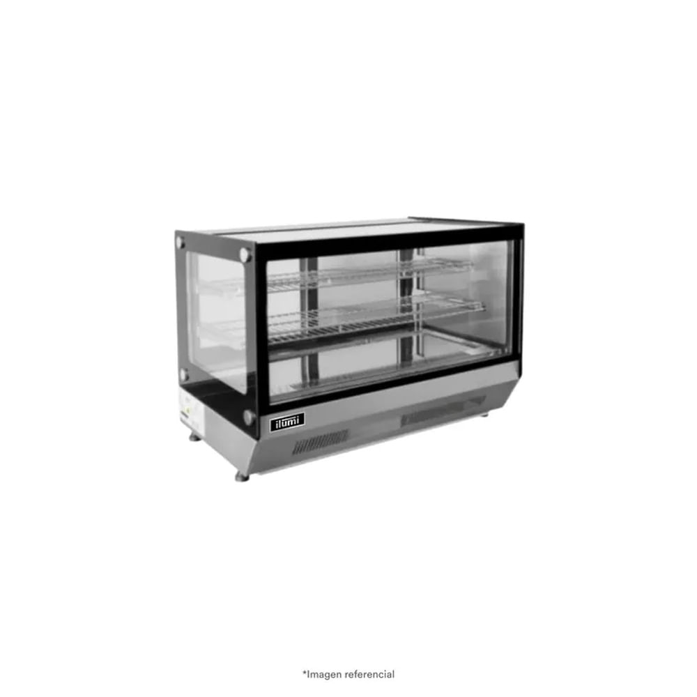 Vitrina refrigerada de sobremesa de 120 litros