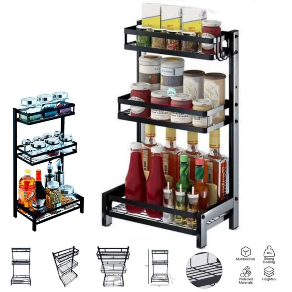 Organizador De Cocina De 3 Niveles