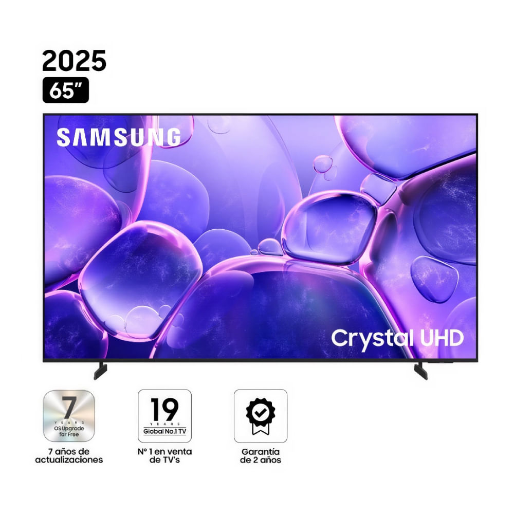 Televisor Samsung UN65U8000FGXPE 65 pulg. Crystal UHD Smart Tv