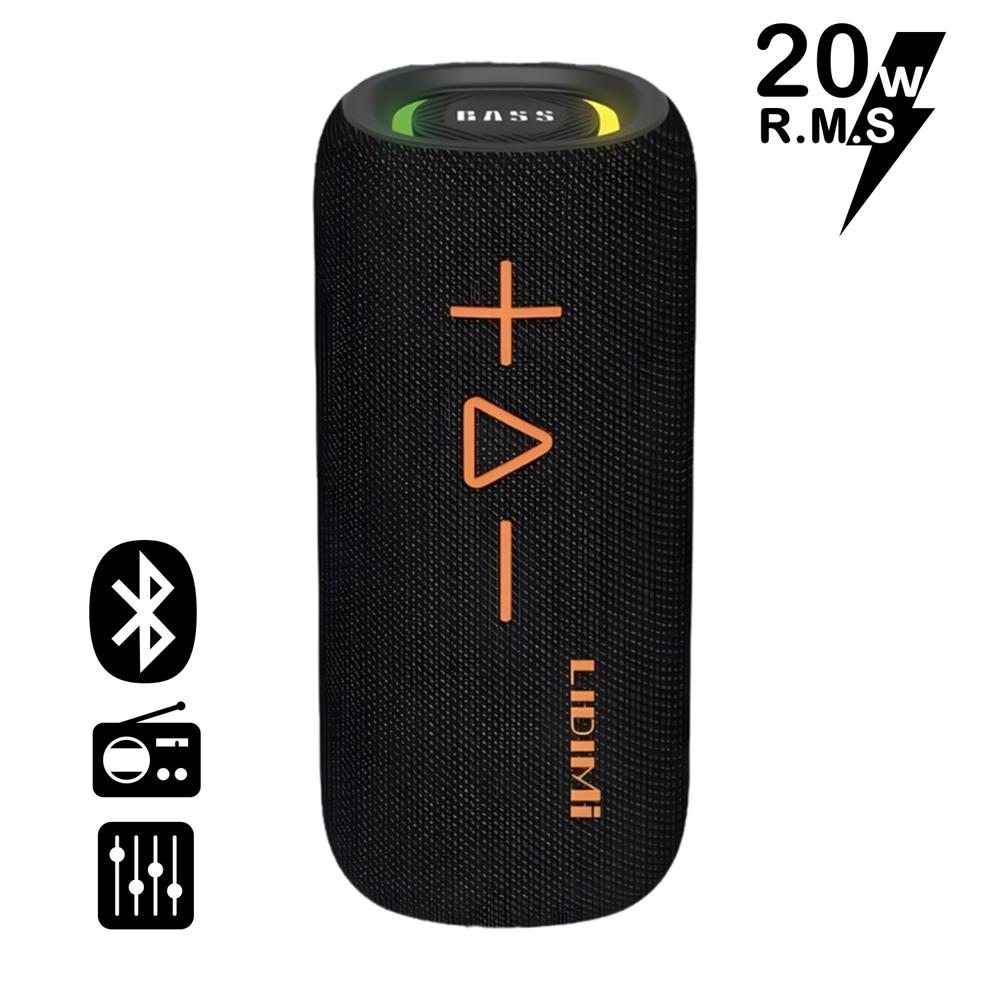 Parlante Bluetooth Lidimi Ld-s859 Xbass USB TF Led