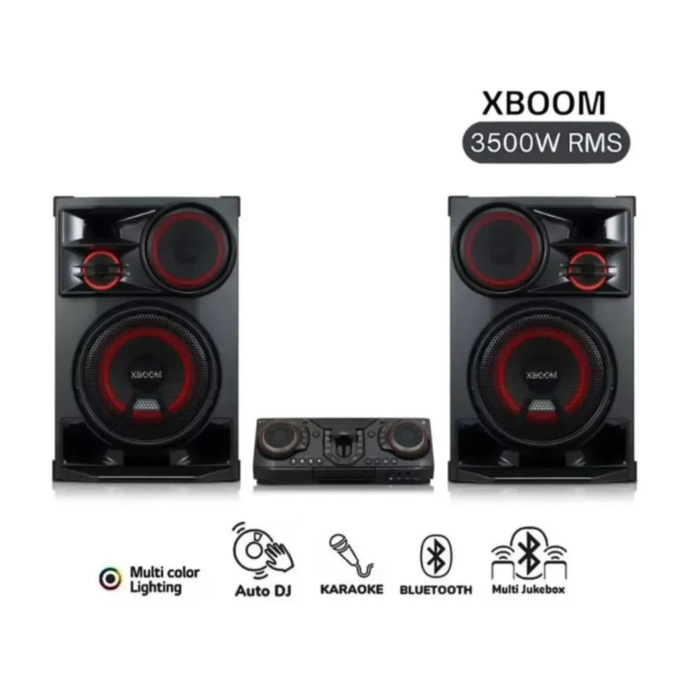 Parlante Bluetooth LG XBOOM CL98 3500W Altavoz Para Fiesta de Karaoke