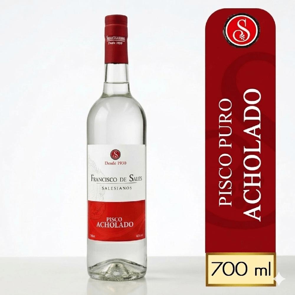 PISCO ACHOLADO FRANCISCO DE SALES x 700 ml.