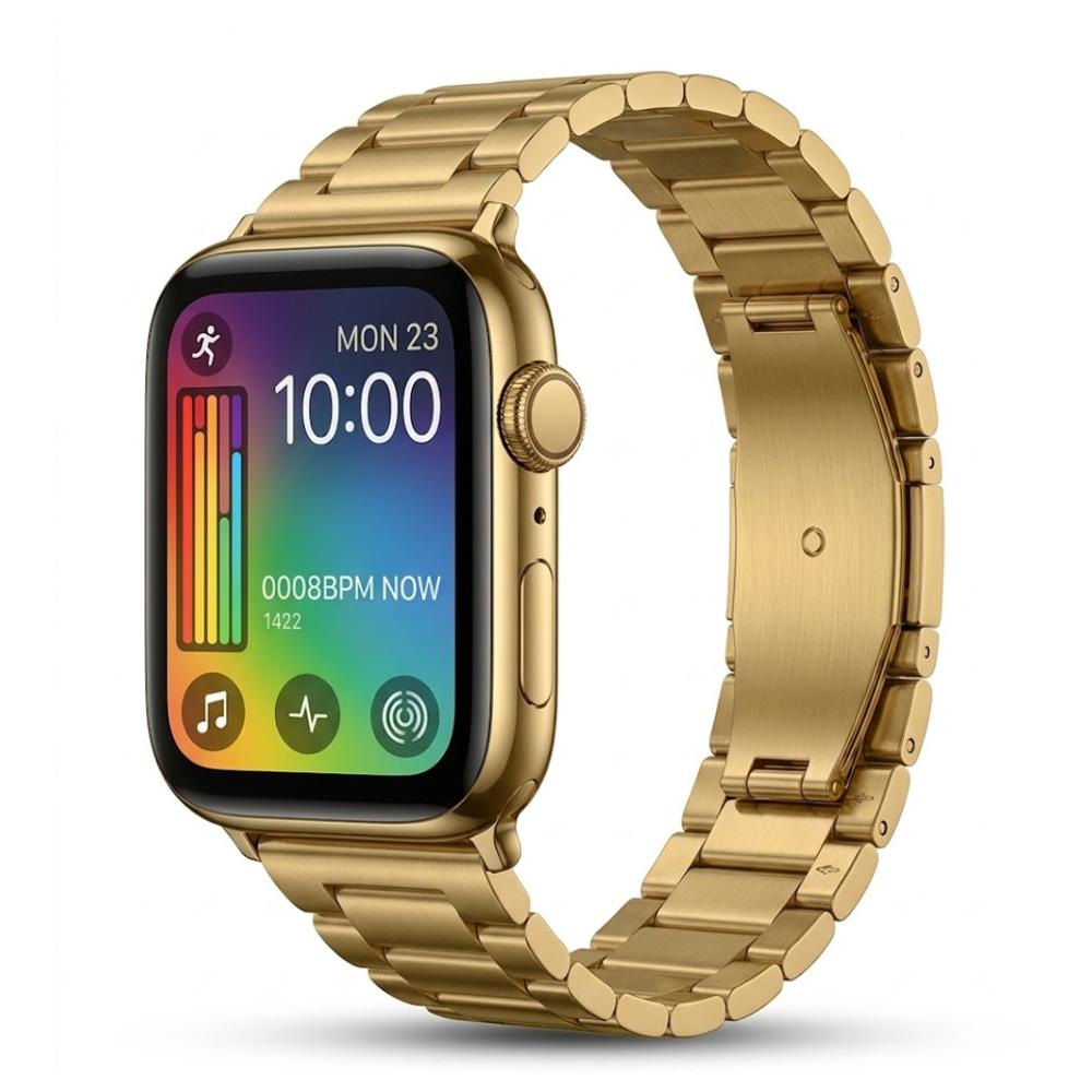 Reloj G9 ProMax para Hombre Caballero Golden Dorado Bluetooth Llamadas y más Smartwatch