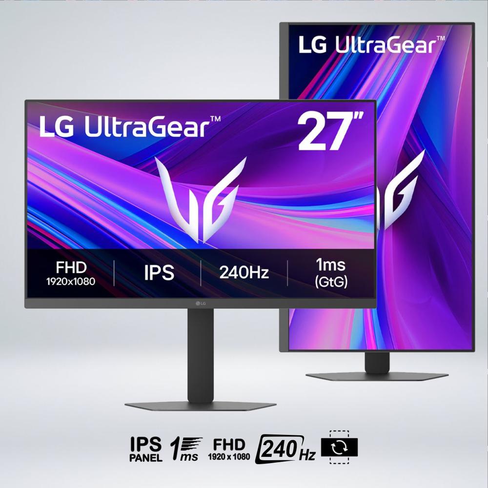 MONITOR GAMER ULTRAGEAR G4 FULL HD 27'' IPS 240hz 1ms RGB HDR10 G-SYNC Free Sync