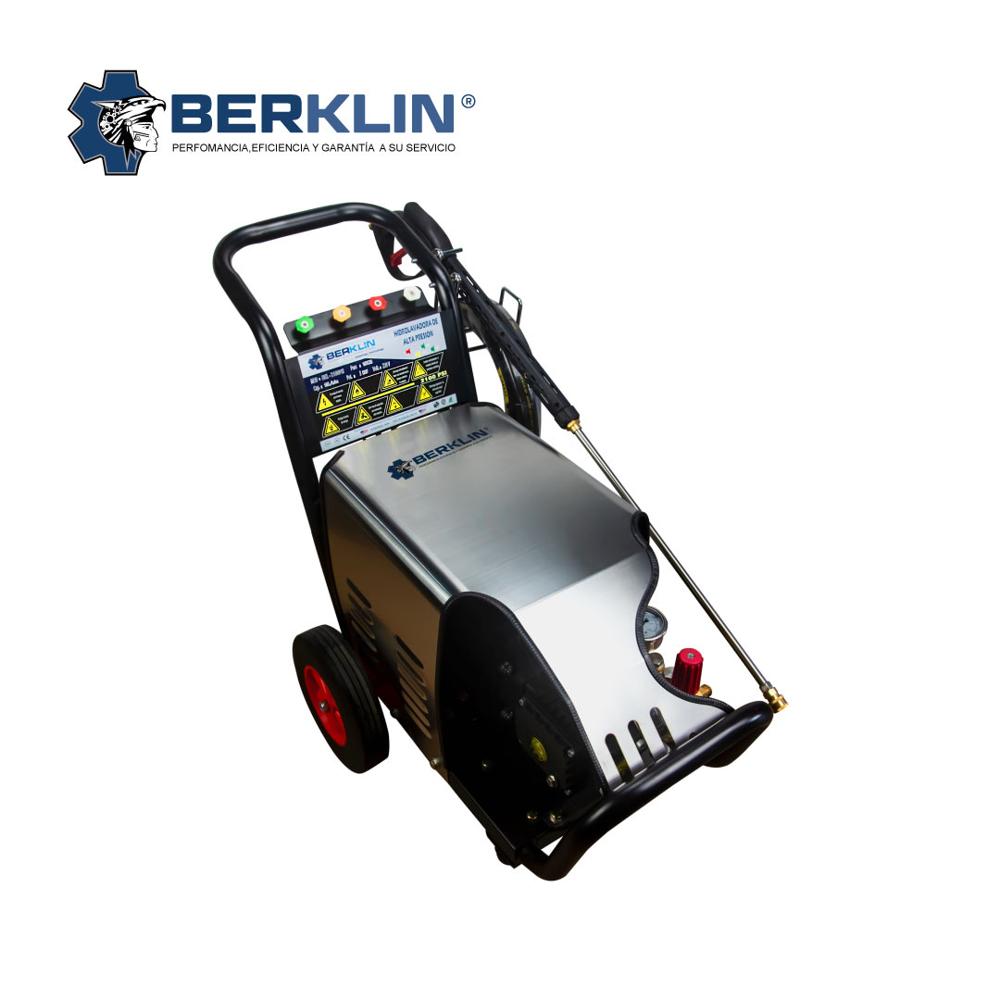 Hidrolavadora Berklin de Alta presión trifásica 220Vde 7.5HP - 3200 PSI
