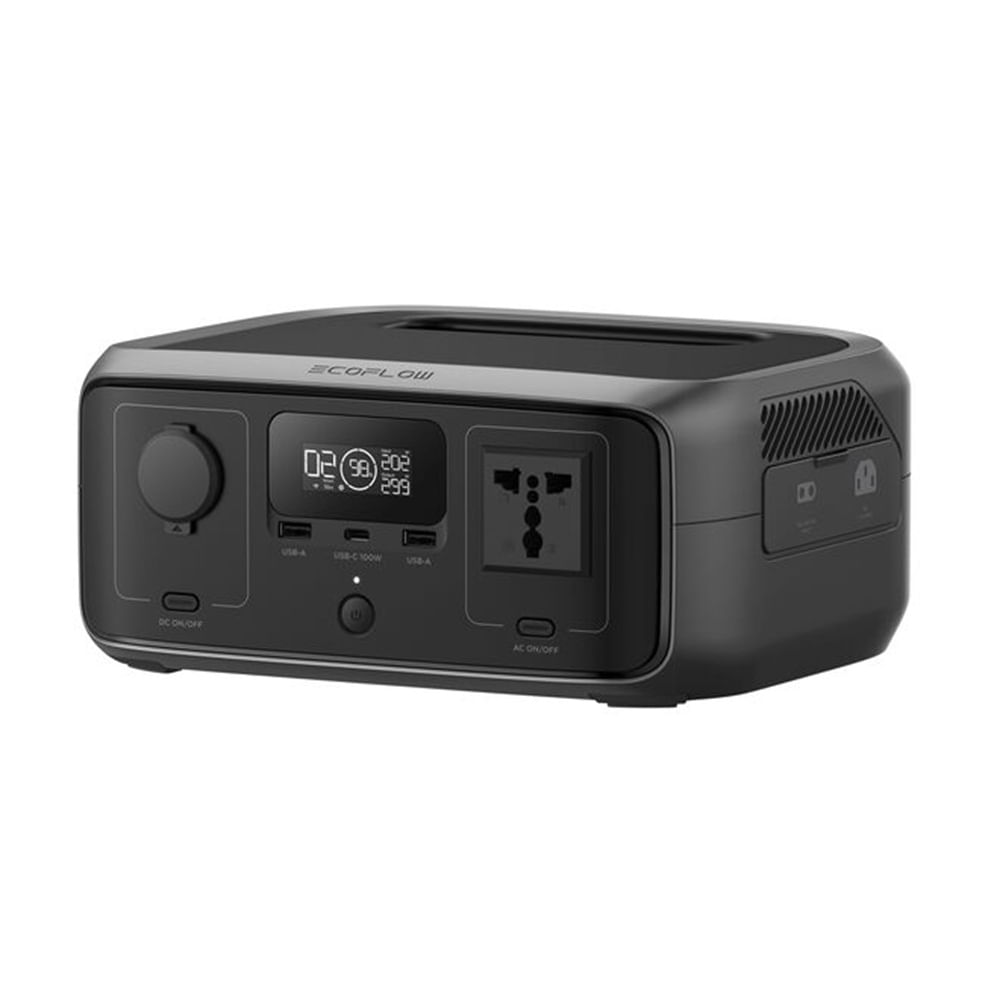 Estación de energía portátil EcoFlow RIVER 3 UPS 600W 245Wh LiFePO4