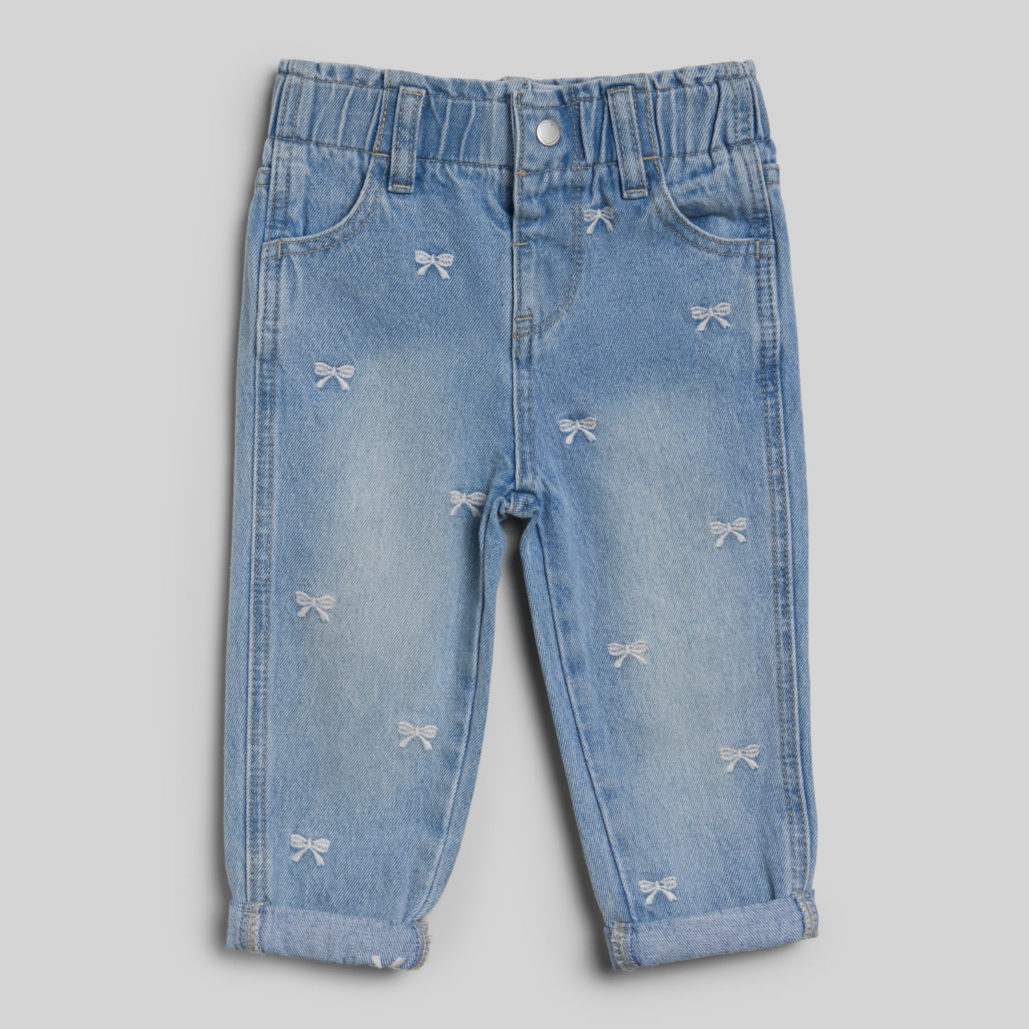 Jean Para Bebe Niña Bord Baby Circus