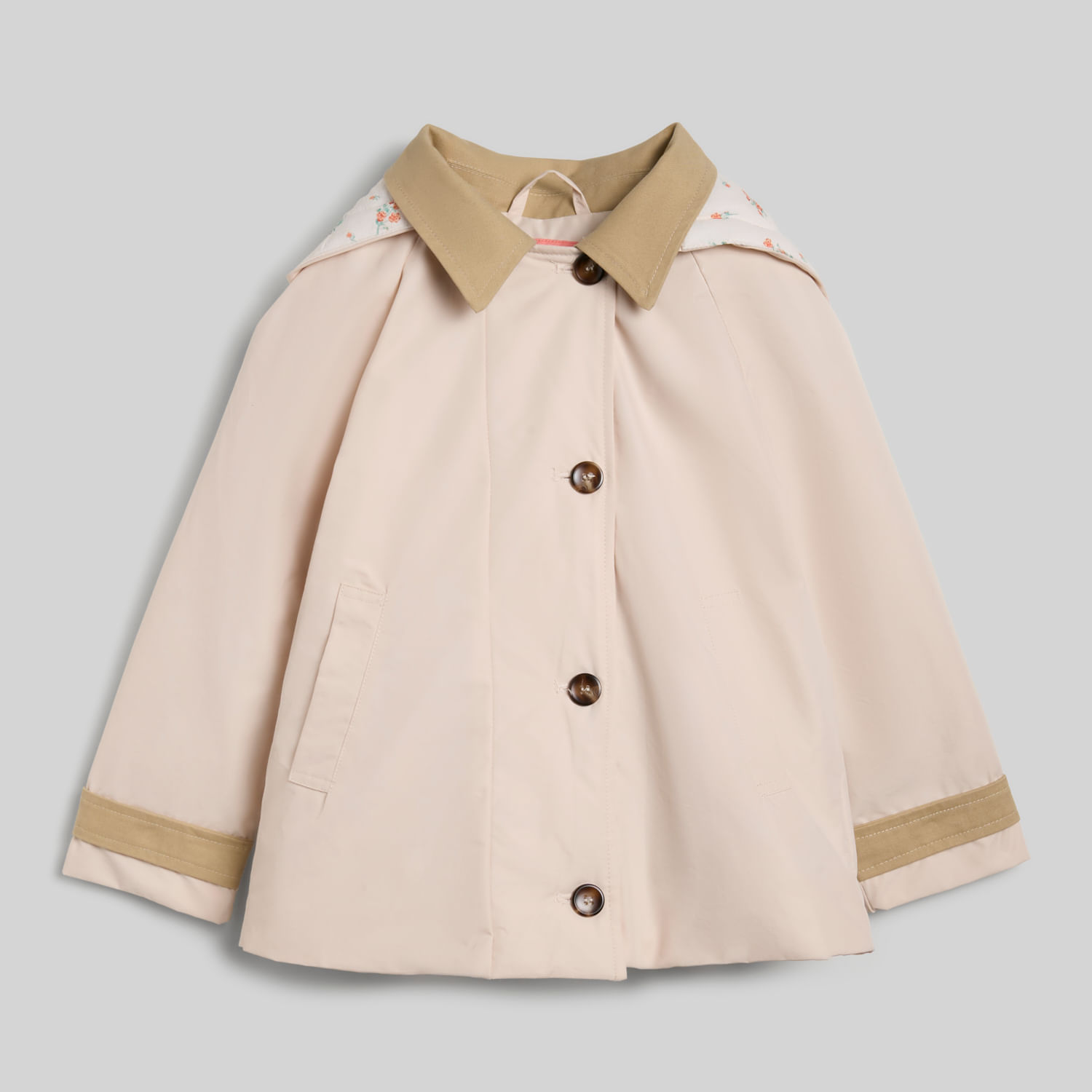 Casaca Para Niña Parka Oversize Garden Circus