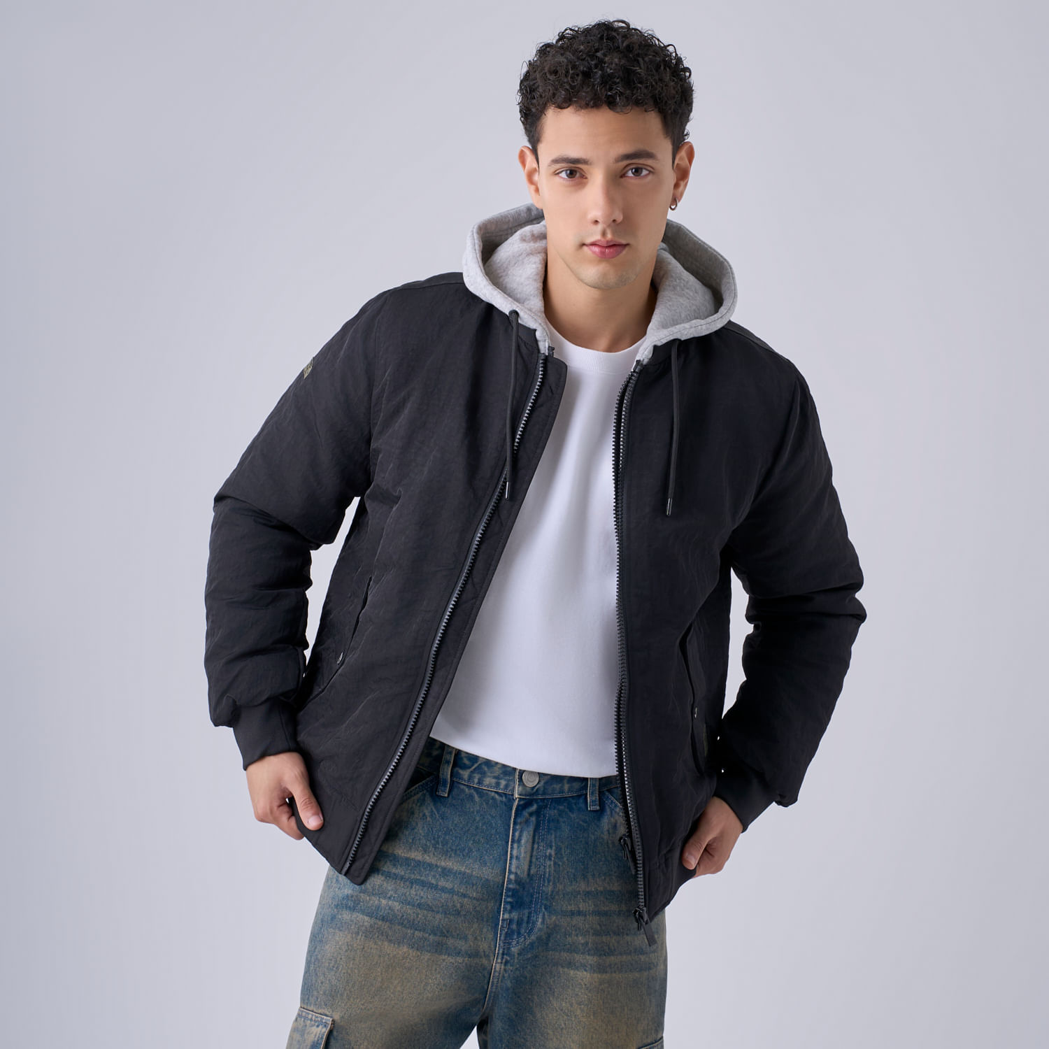 Casaca Hombre Aviador Hoddie Hypnotic